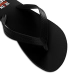 7 Figure MSP Unisex Flip-Flops - #MRR (Black)