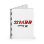 7 Figure MSP Spiral Notebook - Ruled Line - #MRR (White)