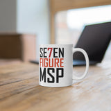 7 Figure MSP Plain Mug 11oz