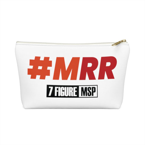 7 Figure MSP Accessory Pouch w T-bottom - #MRR (White)
