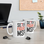 7 Figure MSP Plain Mug 11oz