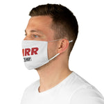 7 Figure MSP Fabric Face Mask - #MRR (White)