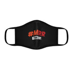 7 Figure MSP Fitted Polyester Face Mask - #MRR (Black)