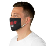 7 Figure MSP Fabric Face Mask - #MRR (Black)