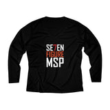 7 Figure MSP Women's Long Sleeve Performance V-neck Tee