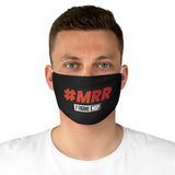 7 Figure MSP Fabric Face Mask - #MRR (Black)