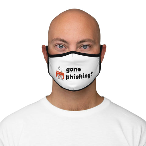7 Figure MSP Fitted Polyester Face Mask - Gone Phishing (Light)