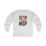 7 Figure MSP Ultra Cotton Long Sleeve Tee