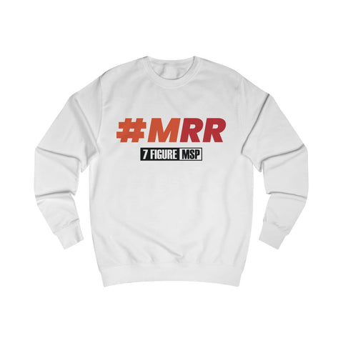 7 Figure MSP Men's Sweatshirt - #MRR (White)