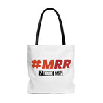 7 Figure MSP AOP Tote Bag - #MRR (White)