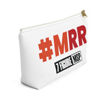 7 Figure MSP Accessory Pouch w T-bottom - #MRR (White)