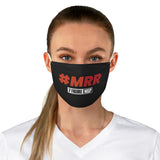 7 Figure MSP Fabric Face Mask - #MRR (Black)