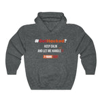 7 Figure MSP Unisex Heavy Blend™ Hooded Sweatshirt - Got Hacked (Dark)