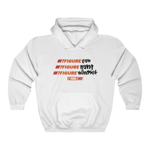 7 Figure MSP Unisex Heavy Blend™ Hooded Sweatshirt - Fam Gang Mindset (Light)
