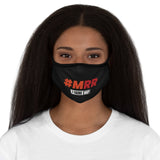 7 Figure MSP Fitted Polyester Face Mask - #MRR (Black)