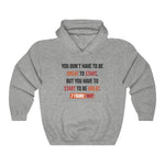 7 Figure MSP Unisex Heavy Blend™ Hooded Sweatshirt - Be Great (Light)