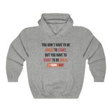 7 Figure MSP Unisex Heavy Blend™ Hooded Sweatshirt - Be Great (Light)