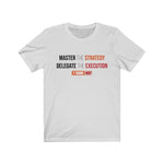 7 Figure MSP Unisex Jersey Short Sleeve Tee - Master The Strategy