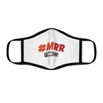 7 Figure MSP Fitted Polyester Face Mask - #MRR (White)