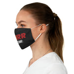 7 Figure MSP Fabric Face Mask - #MRR (Black)