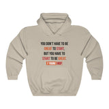 7 Figure MSP Unisex Heavy Blend™ Hooded Sweatshirt - Be Great (Light)