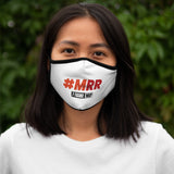 7 Figure MSP Fitted Polyester Face Mask - #MRR (White)