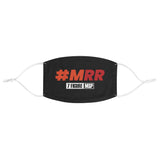 7 Figure MSP Fabric Face Mask - #MRR (Black)