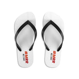 7 Figure MSP Unisex Flip-Flops - #MRR (White)