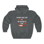 7 Figure MSP Unisex Heavy Blend™ Hooded Sweatshirt - Be Great (Dark)