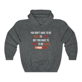 7 Figure MSP Unisex Heavy Blend™ Hooded Sweatshirt - Be Great (Dark)