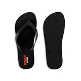 7 Figure MSP Unisex Flip-Flops - #MRR (Black)