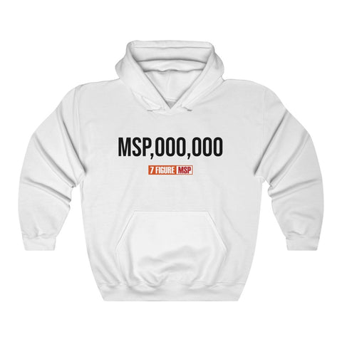 7 Figure MSP Unisex Heavy Blend™ Hooded Sweatshirt - MSP,000,000 (Light)