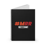 7 Figure MSP Spiral Notebook - Ruled Line - #MRR (Black)