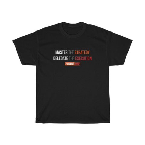 7 Figure MSP Unisex Heavy Cotton Tee - Master Strategy