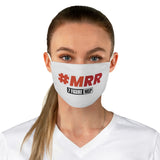 7 Figure MSP Fabric Face Mask - #MRR (White)