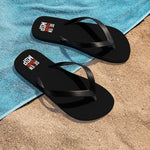 7 Figure MSP Unisex Flip-Flops - #MRR (Black)