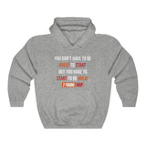 7 Figure MSP Unisex Heavy Blend™ Hooded Sweatshirt - Be Great (Dark)